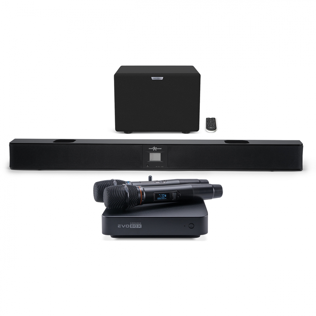 караоке-комплект EVOBOX Plus + EvoSound Bar (саундбар с караоке) в Ачинске
