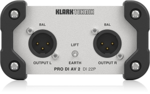 Klark Teknik DI 22P пассивный стерео директ-бокс в Ачинске