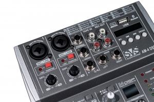 SVS Audiotechnik mixers AM-4 DSP Аналоговый микшерный пульт, 4-канала в Ачинске